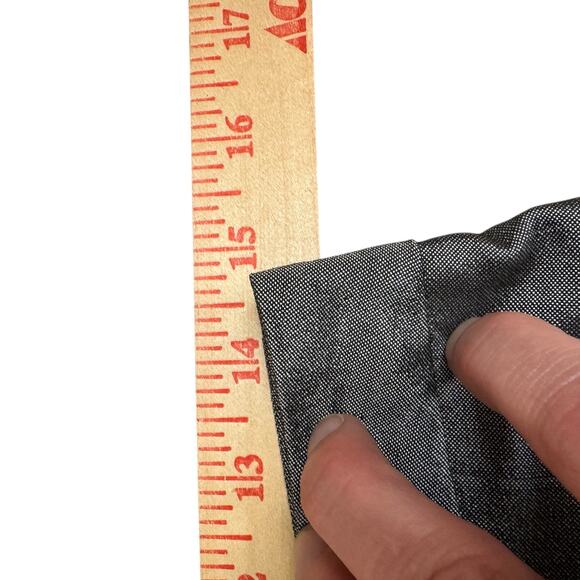 Trina Turk California Chic Pants | Metallic Gray | Size 4 | Mid Rise Straight - Picture 3 of 8